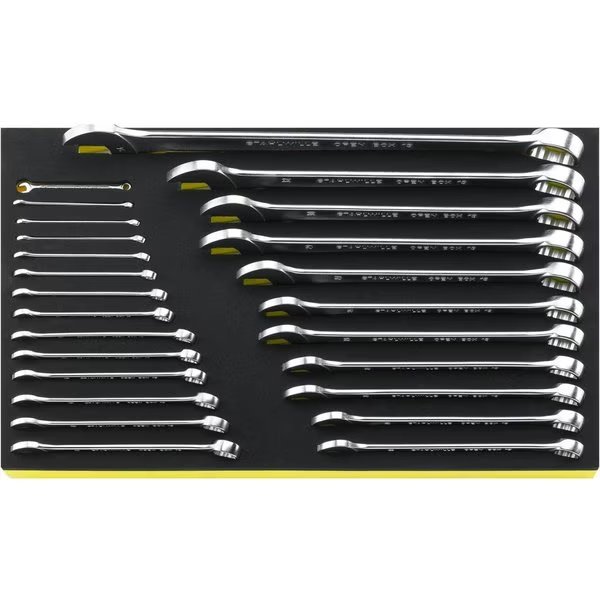 Wrenchs i.TCS inlay No.TCS 13/25, 5, 5-34MM 3/3-tray25-pcs., Stahlwille Tools, Mfr#: 96832096